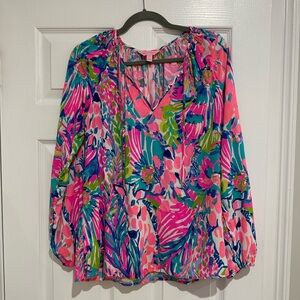 Lilly Pulitzer Willa Tunic Top / Size: Medium